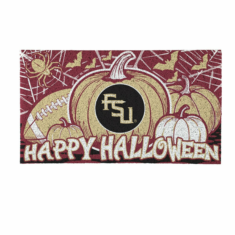 Florida State University Halloween PVC Mat, 28"x16" - Collegiate