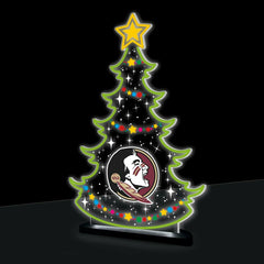 Florida State University College Holiday Tree Desklite LED Decor - Collegiate Home