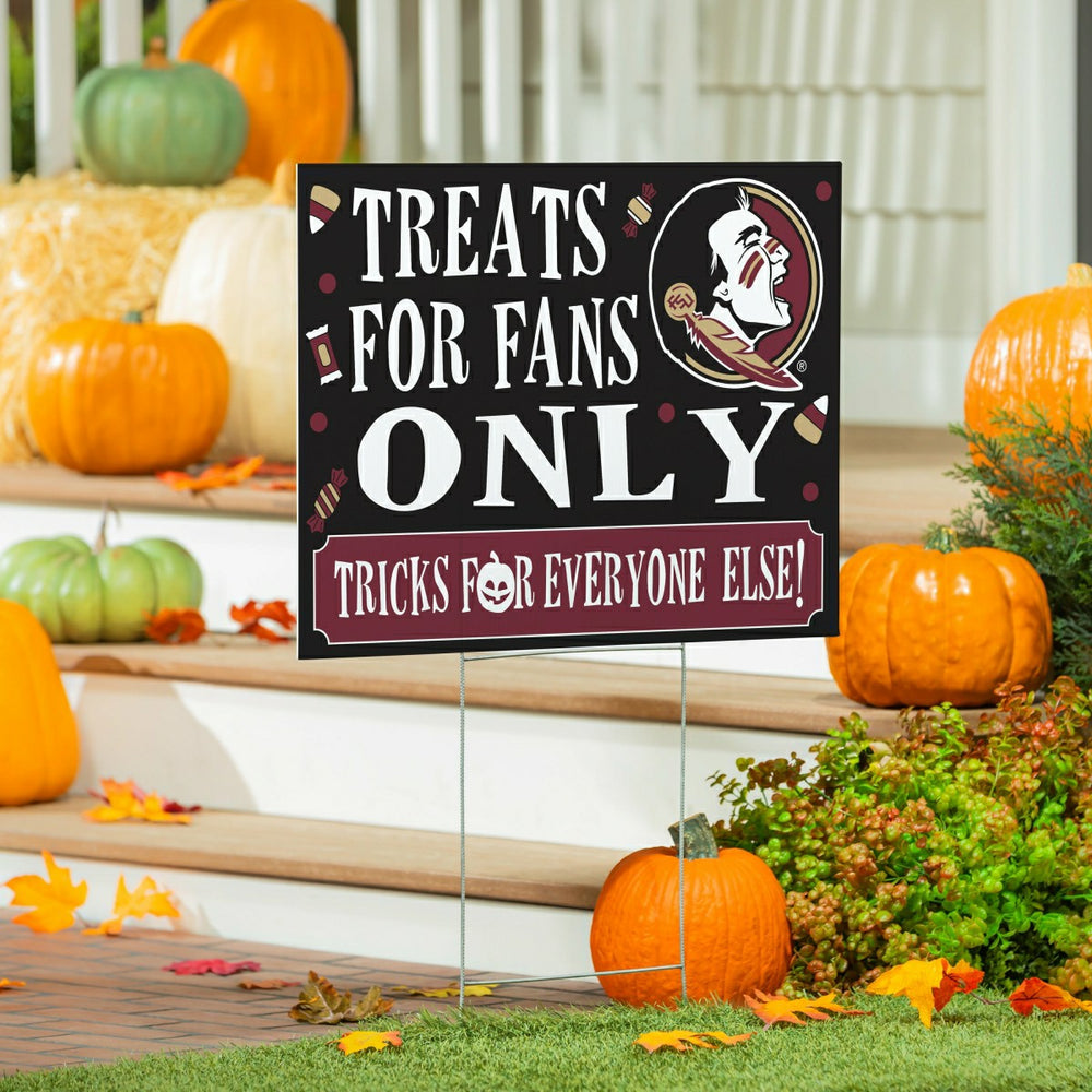 Florida State University Yard Sign, Halloween Treats for Fans - Collegiate Home