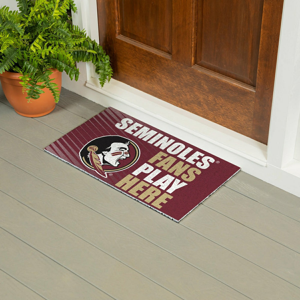 Florida State University Fan Mat, 28"x16" - Collegiate