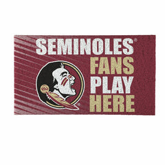 Florida State University Fan Mat, 28"x16" - Collegiate