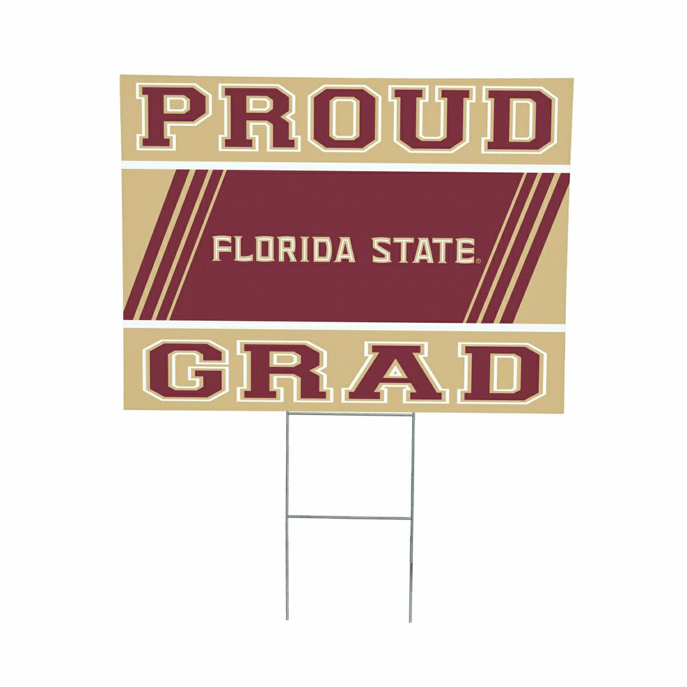 Florida State University Coroplast Yard Sign Graduate - Collegiate Home