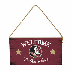 Florida State University Wood Wall Sign, 6x11 - Collegiate Home