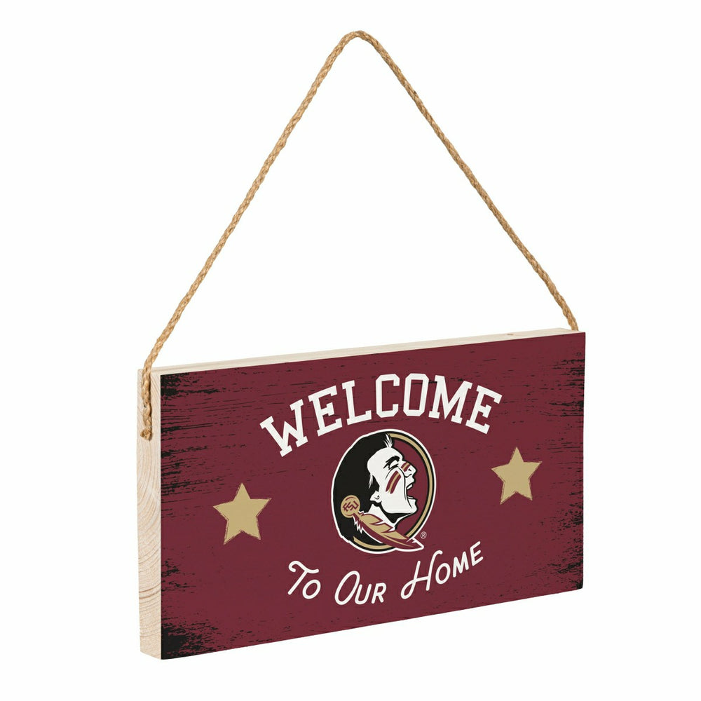 Florida State University Wood Wall Sign, 6x11 - Collegiate Home