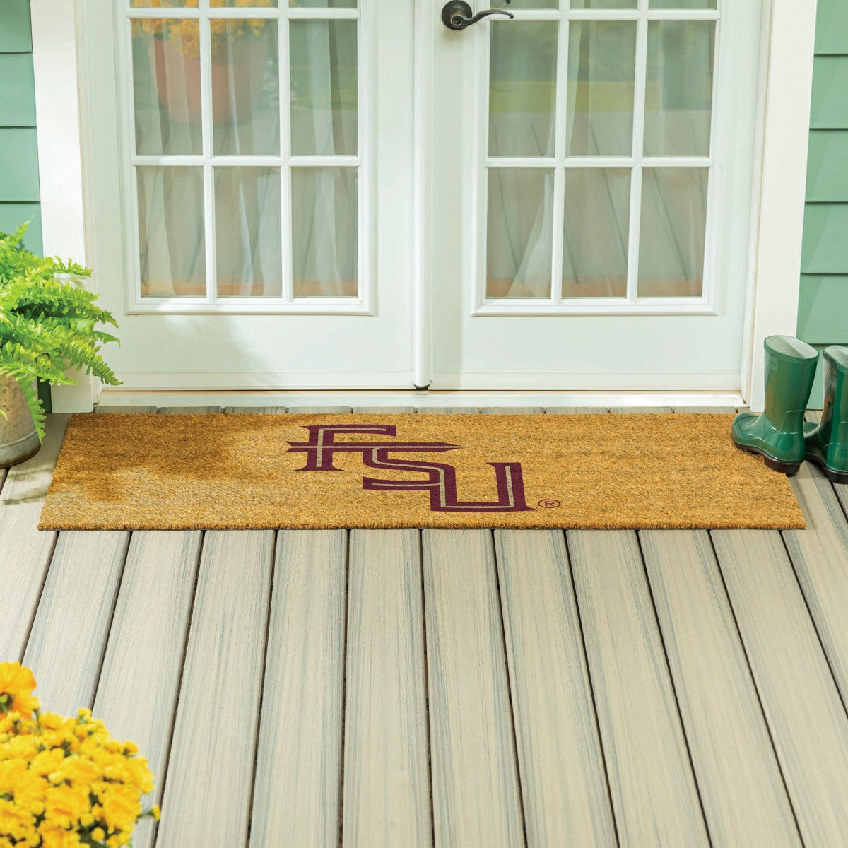 Florida State University Extra Large Full Color Coir Mat, 60"x24" - Collegiate