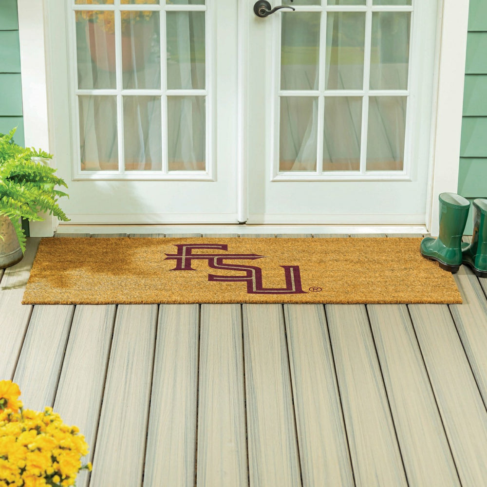 Florida State University Extra Large Full Color Coir Mat, 60"x24" - Collegiate