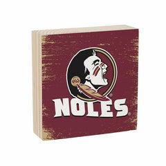 Florida State University Plock, Down Home Fans, 6x6 - Collegiate Home