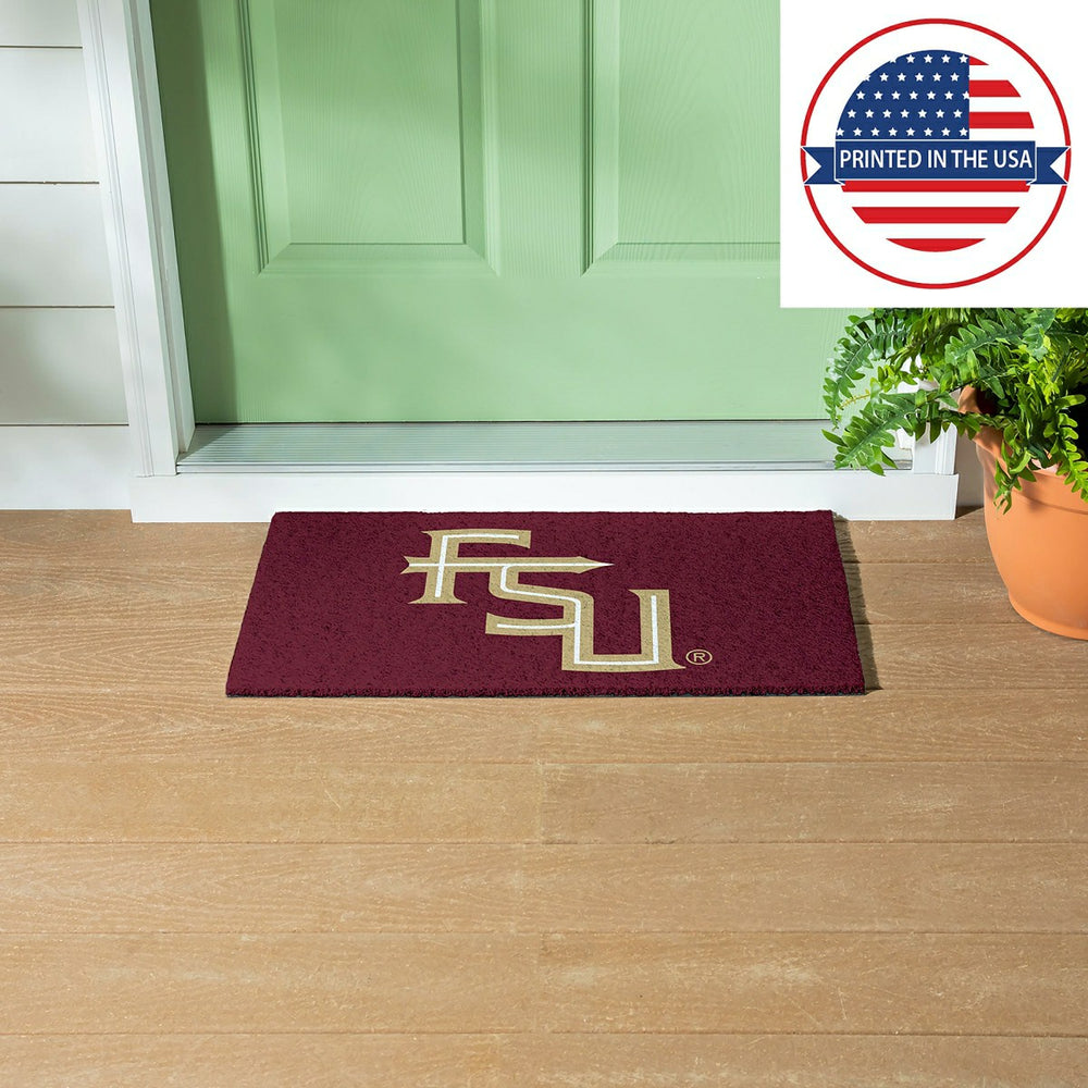 Full Color PVC Mat, 16" x 28", Florida State University - Collegiate