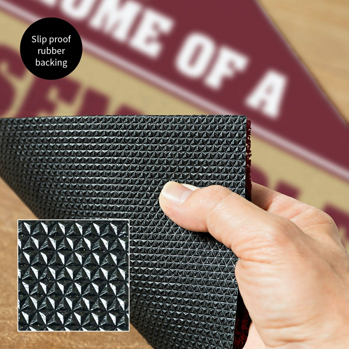 Florida State University, PVC Mat COLOR, Home of a Fan - Collegiate