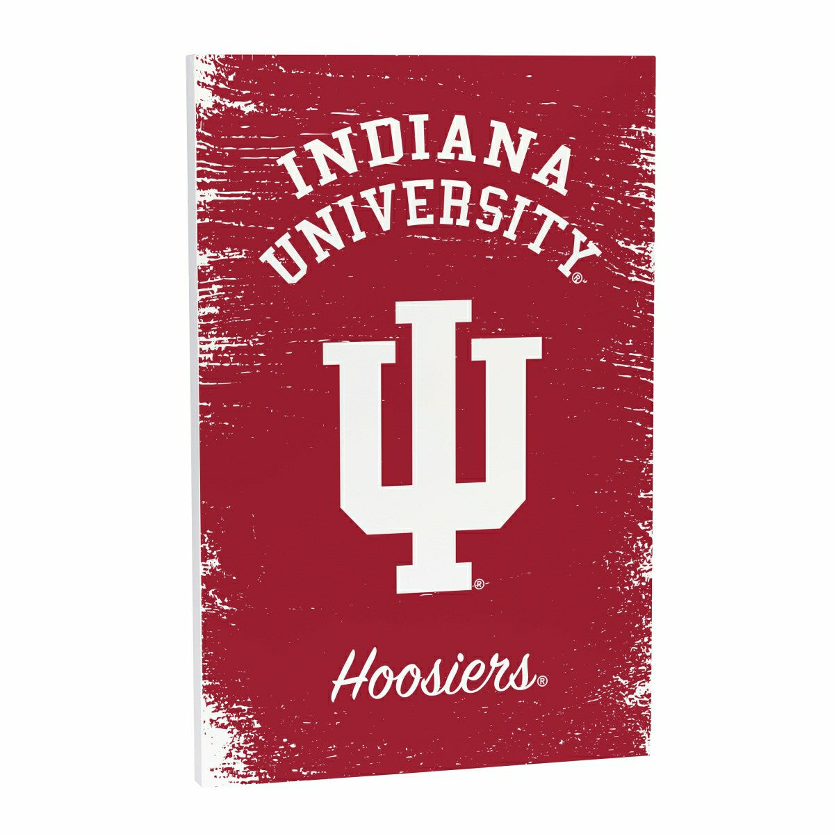 Indiana University Wood Wall Sign, 16x24 - Collegiate Home