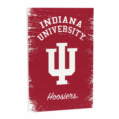 Indiana University Wood Wall Sign, 16x24 - Collegiate Home