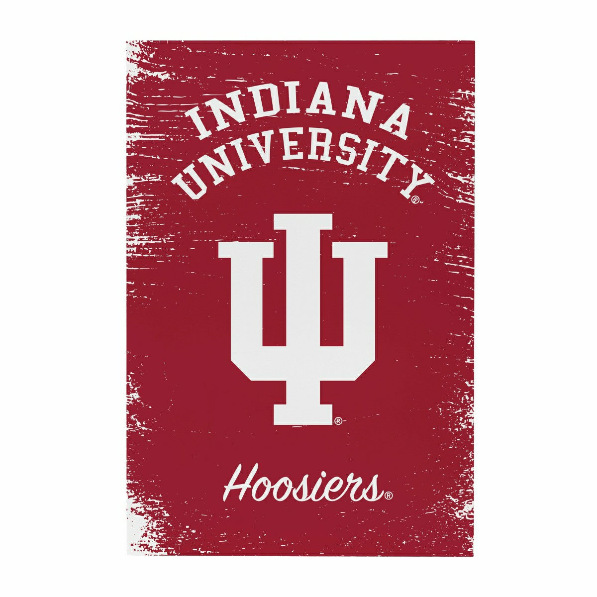 Indiana University Wood Wall Sign, 16x24 - Collegiate Home