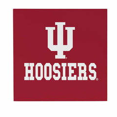 Indiana University Wood Wall Sign, 12x12 - Collegiate Home