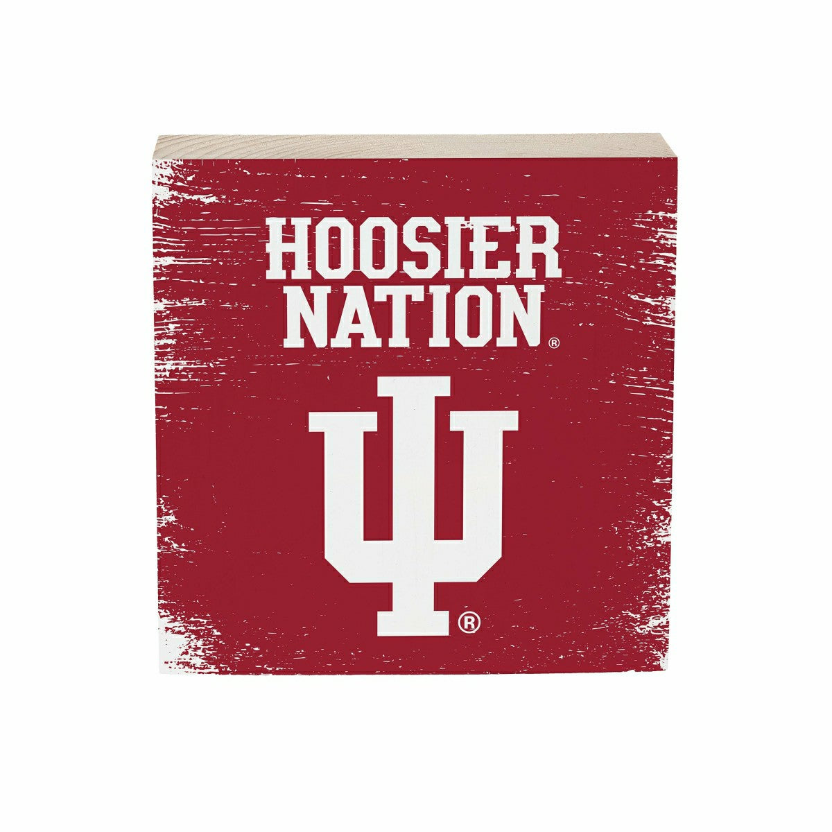 Indiana University Plock, Down Home Fans, 6x6 - Collegiate Home