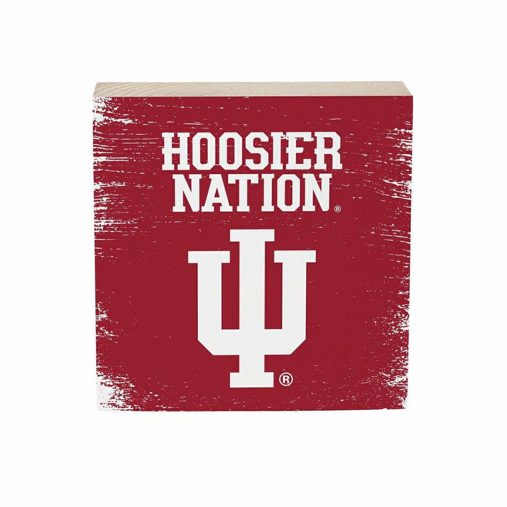 Indiana University Plock, Down Home Fans, 6x6 - Collegiate Home