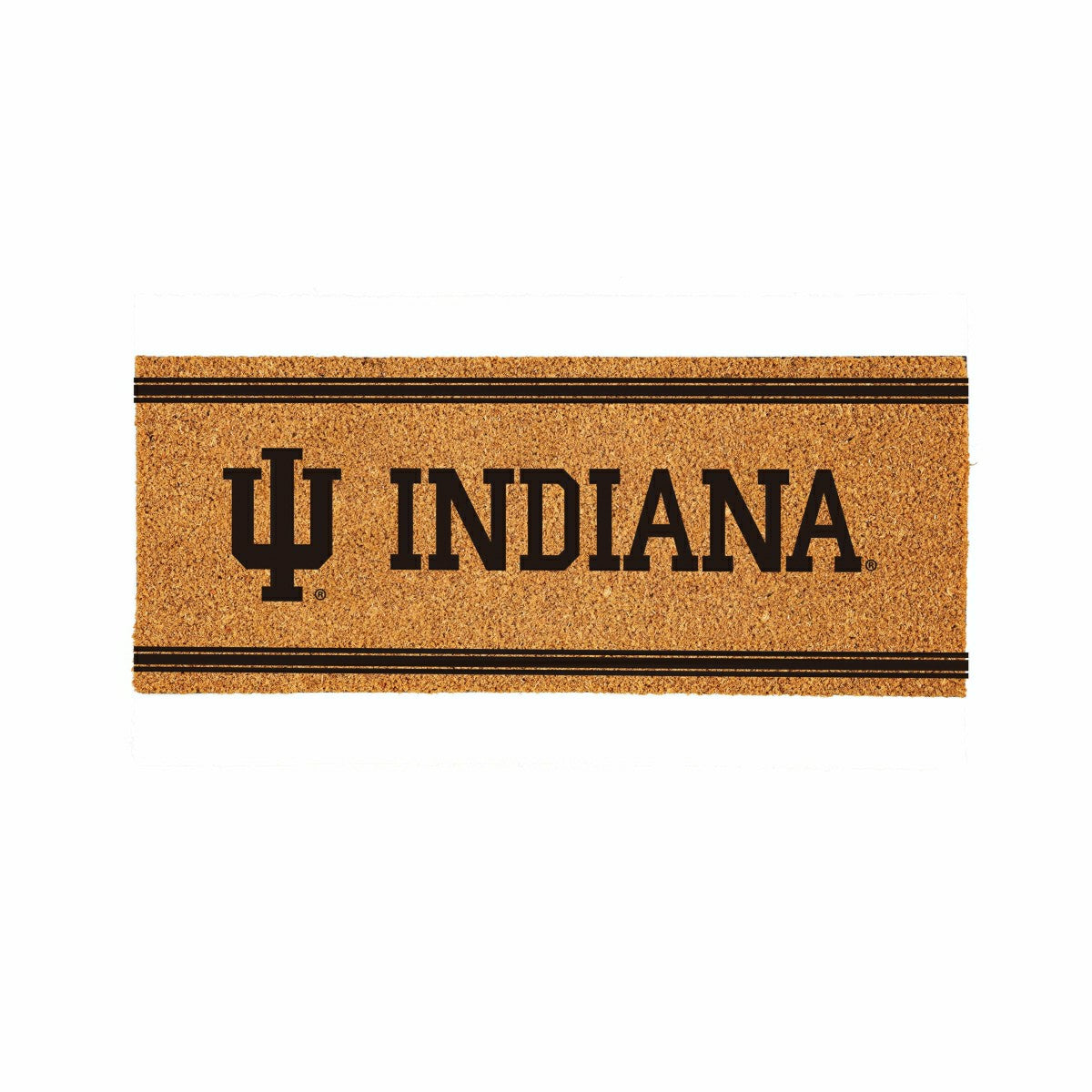 Indiana University Extra Large One Color Coir Mat, 60"x24" - Collegiate