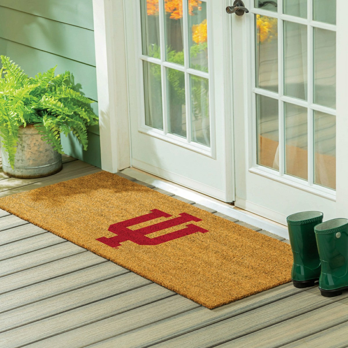 Indiana University Extra Large Full Color Coir Mat, 60"x24" - Collegiate