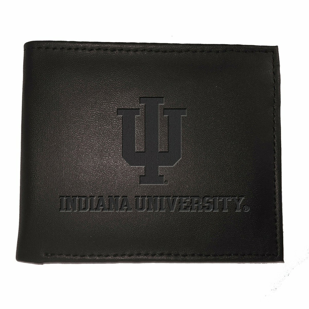 Indiana University, Bi-Fold Wallet, Black - Collegiate Home