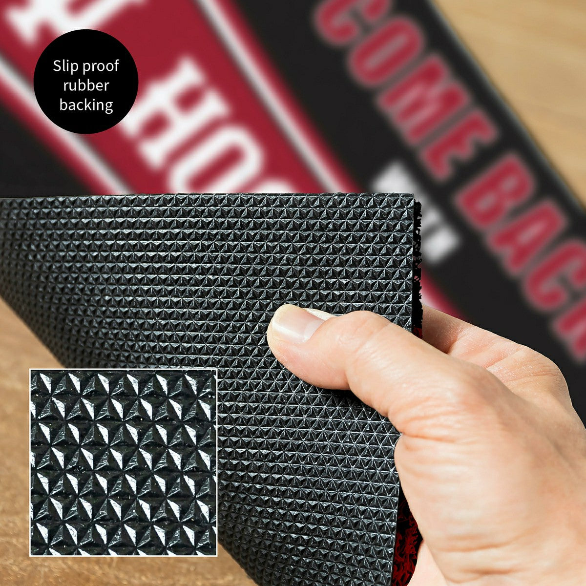 28" x 16" PVC Trapper Mat, Come Back with Tickets, Indiana University - Collegiate