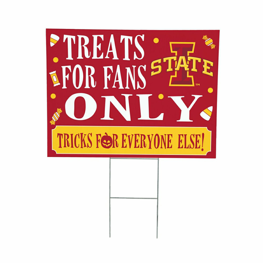 Iowa State University Yard Sign, Halloween Treats for Fans - Collegiate Home