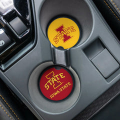 Iowa State University Car Coaster Set, 2pc - Collegiate Home