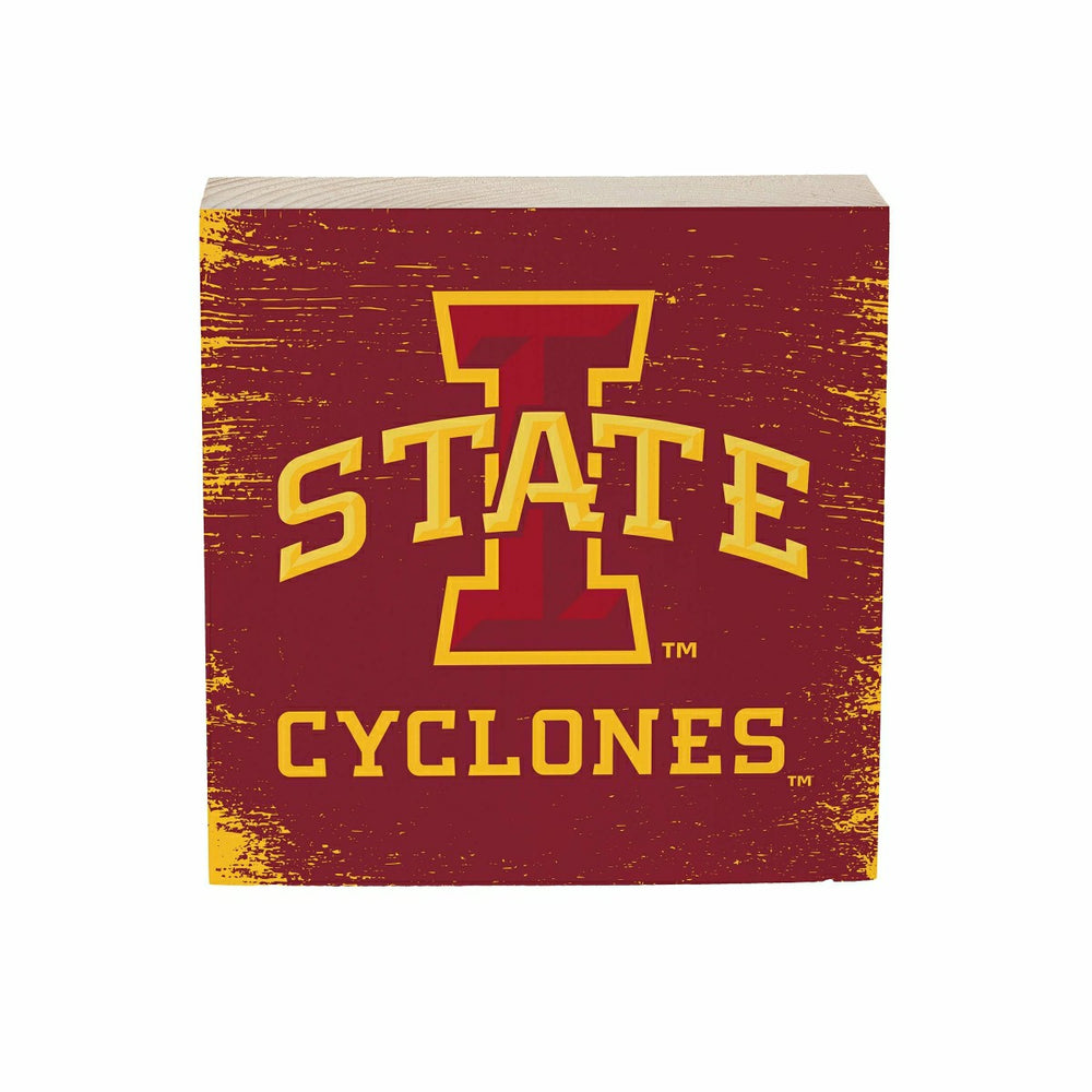 Iowa State University Plock, Down Home Fans, 6x6 - Collegiate Home