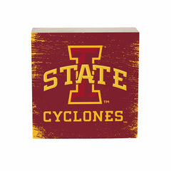 Iowa State University Plock, Down Home Fans, 6x6 - Collegiate Home