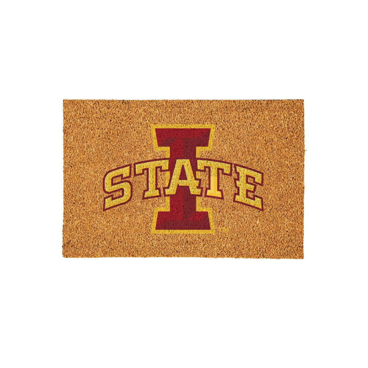 Iowa State University Large Full Color Coir Mat, 36"x24" - Collegiate