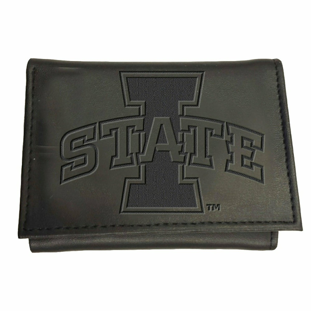 Iowa State University, Tri-Fold Wallet, Black - Collegiate Home