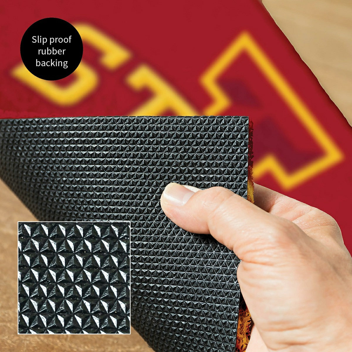 Full Color PVC Mat, 16" x 28", Iowa State University - Collegiate