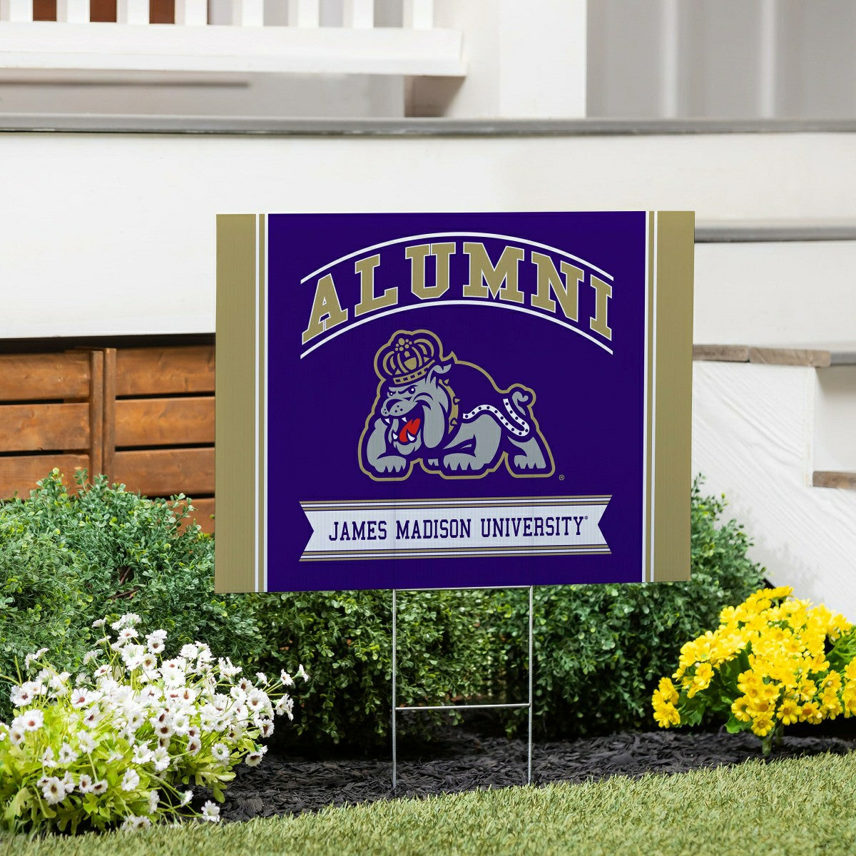 James Madison University Coroplast Yard Sign Alumni - Collegiate Home