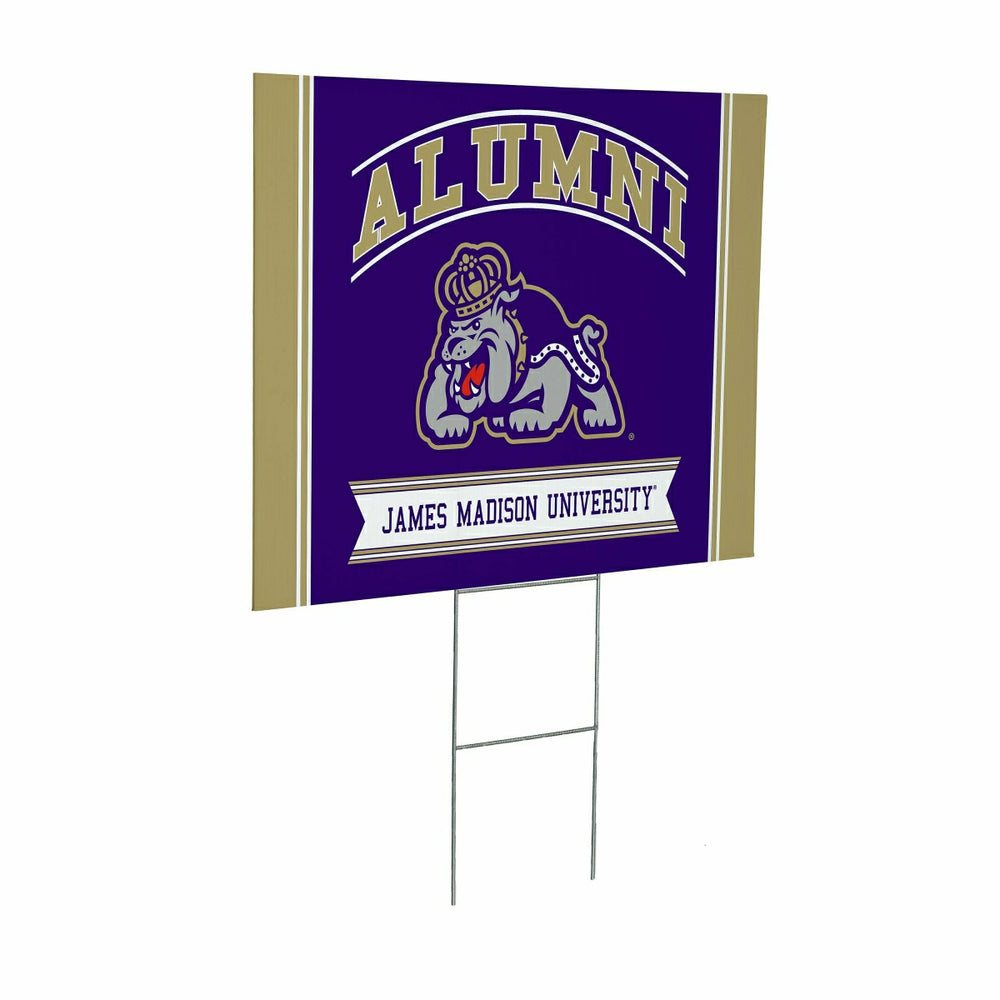 James Madison University Coroplast Yard Sign Alumni - Collegiate Home