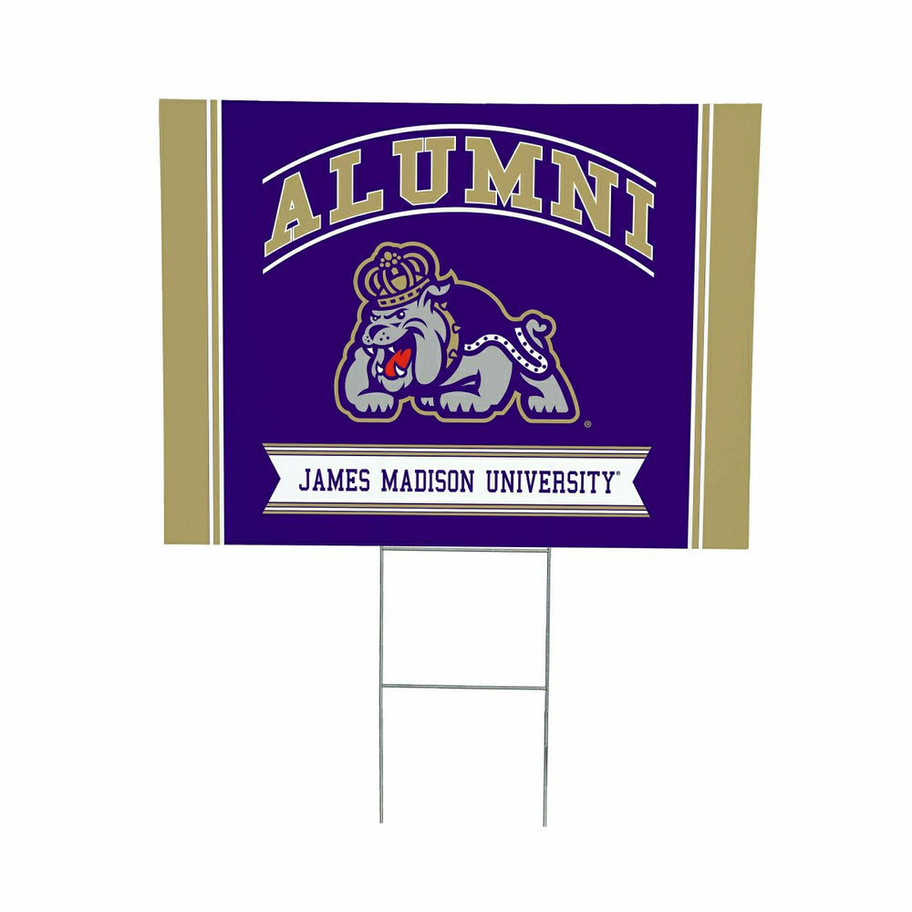 James Madison University Coroplast Yard Sign Alumni - Collegiate Home