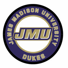 LED Wall Decor, Round, James Madison University - Collegiate Home