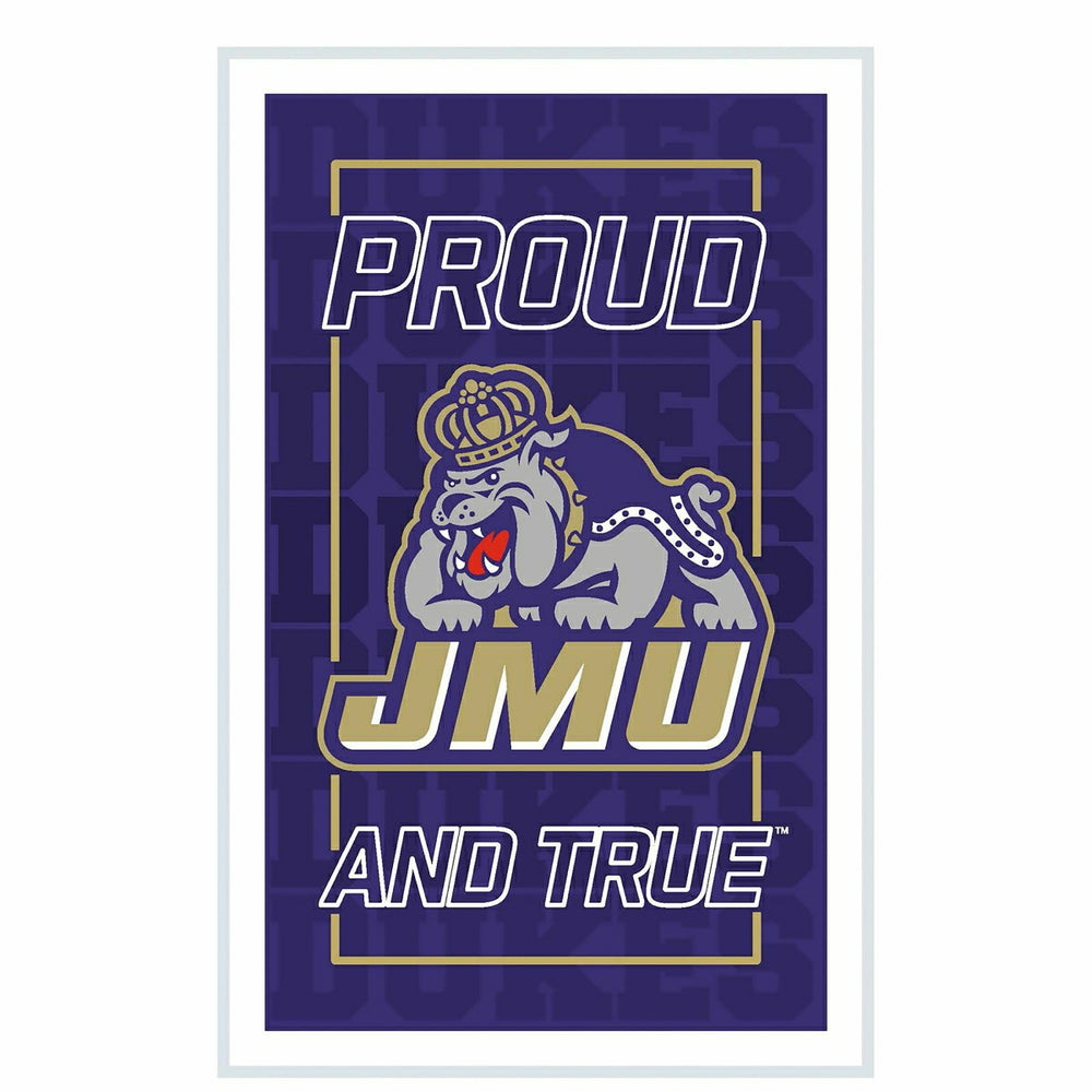 James Madison University College Rectangle Neolite LED Decor - Collegiate Home