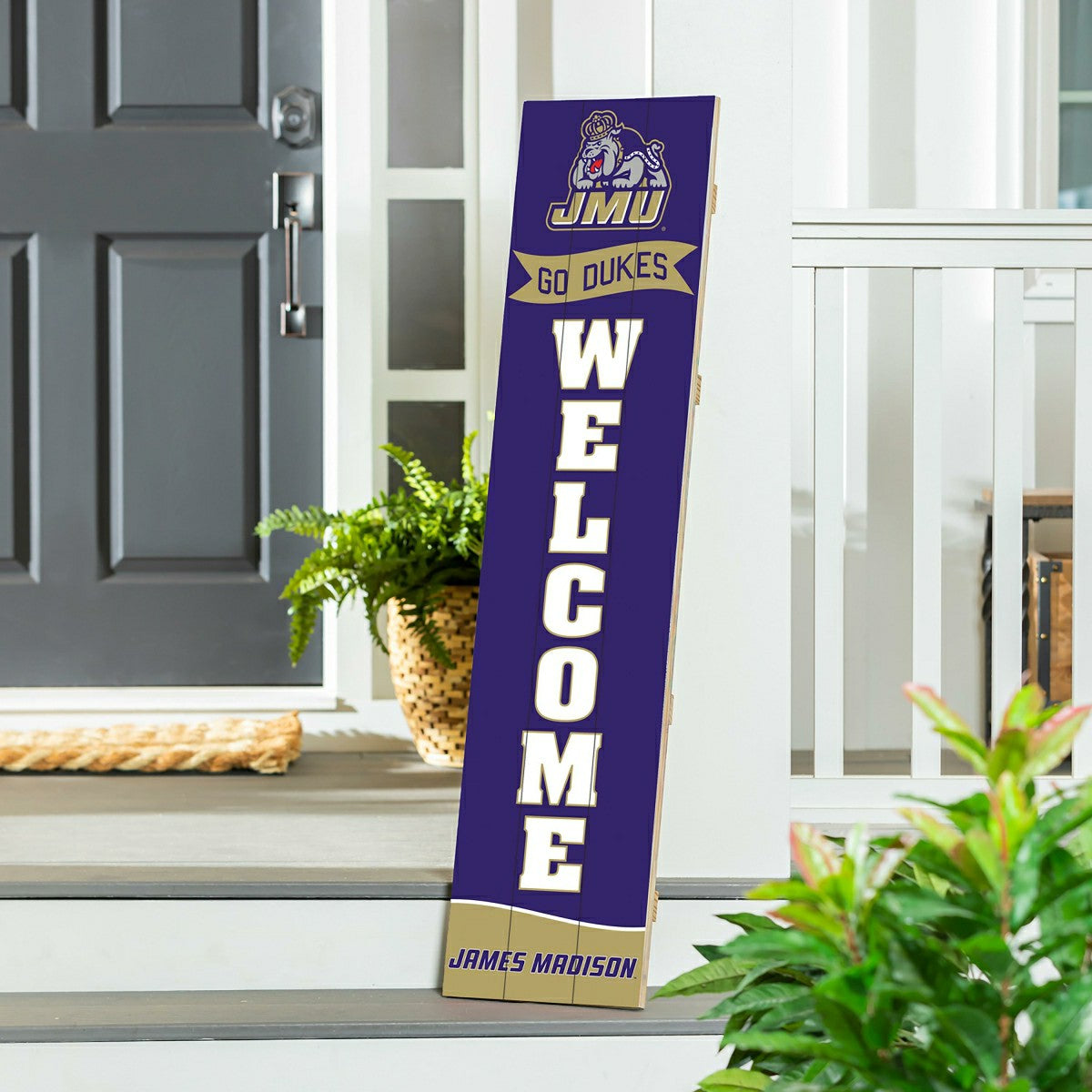 James Madison University Large Single Sided Leaner, 46" - Collegiate Home