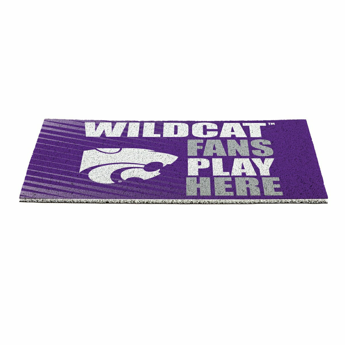 Kansas State University Fan Mat, 28"x16" - Collegiate