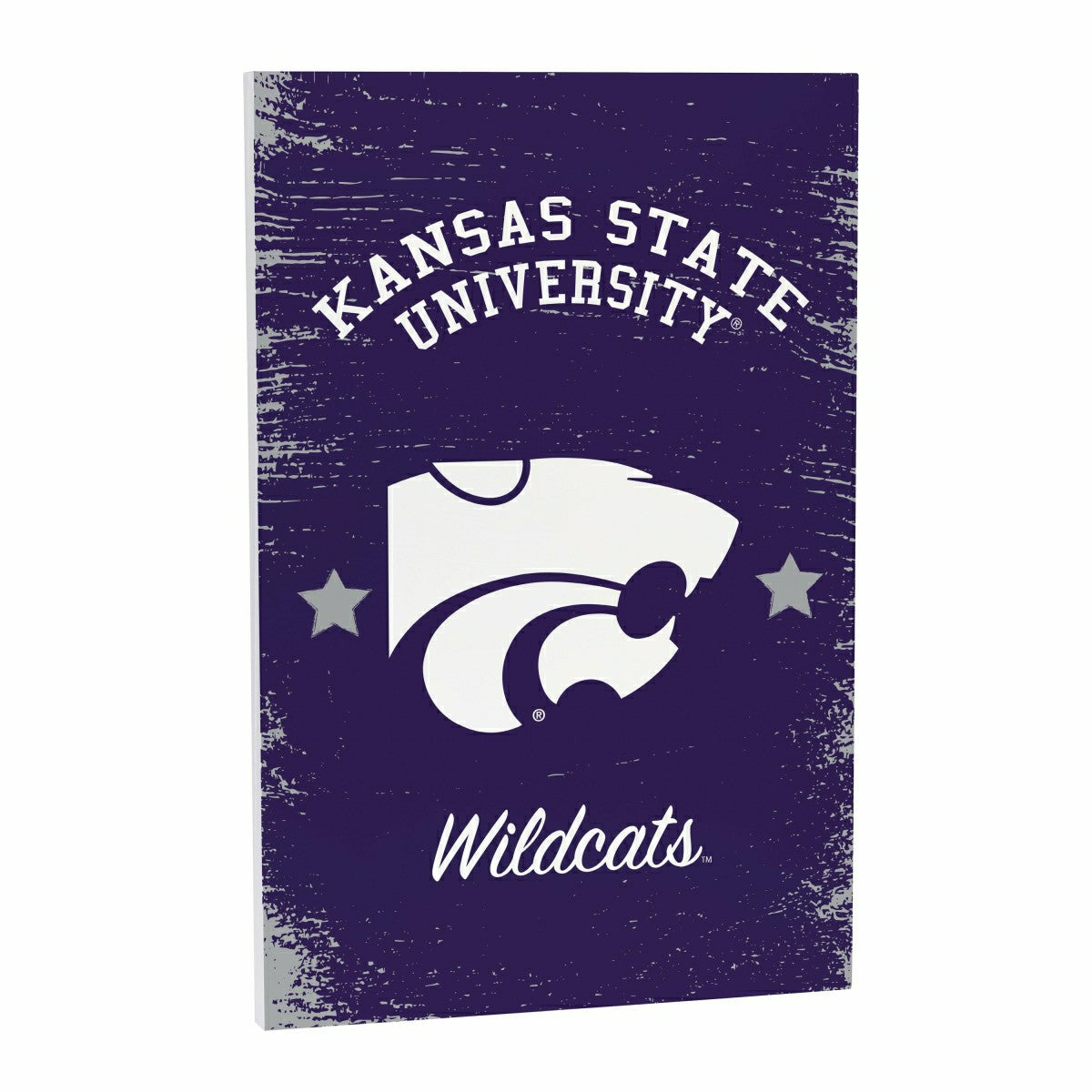 Kansas State University Wood Wall Sign, 16x24 - Collegiate Home