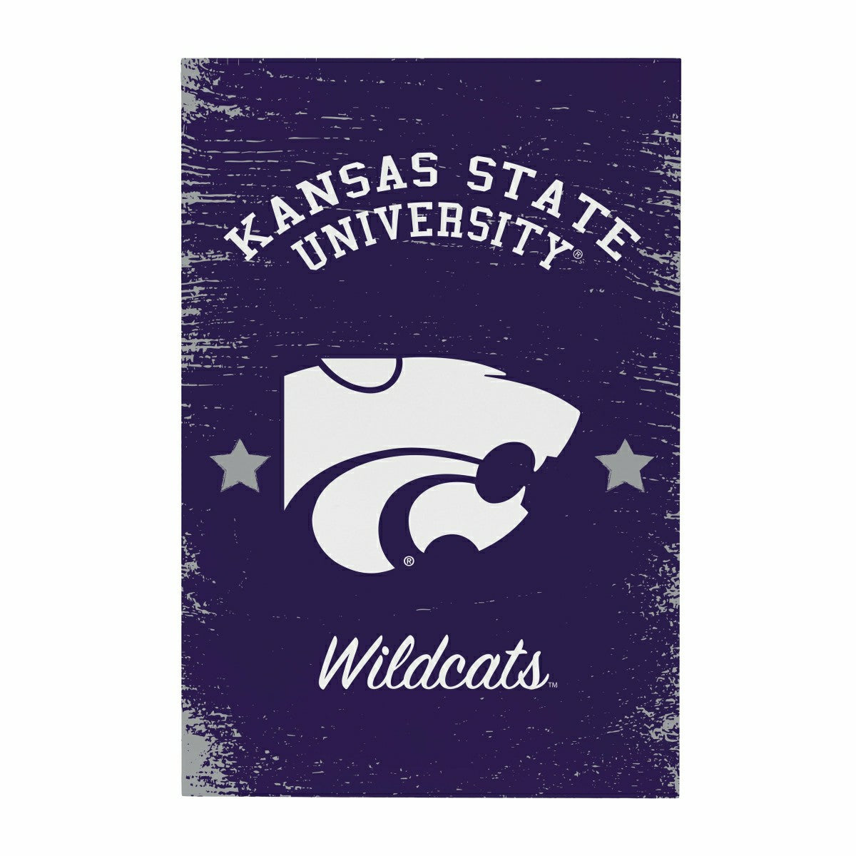 Kansas State University Wood Wall Sign, 16x24 - Collegiate Home