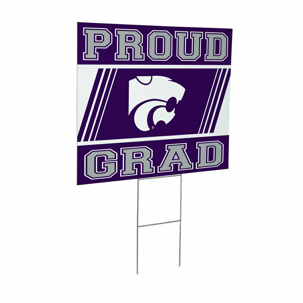 Kansas State University Coroplast Yard Sign Graduate - Collegiate Home