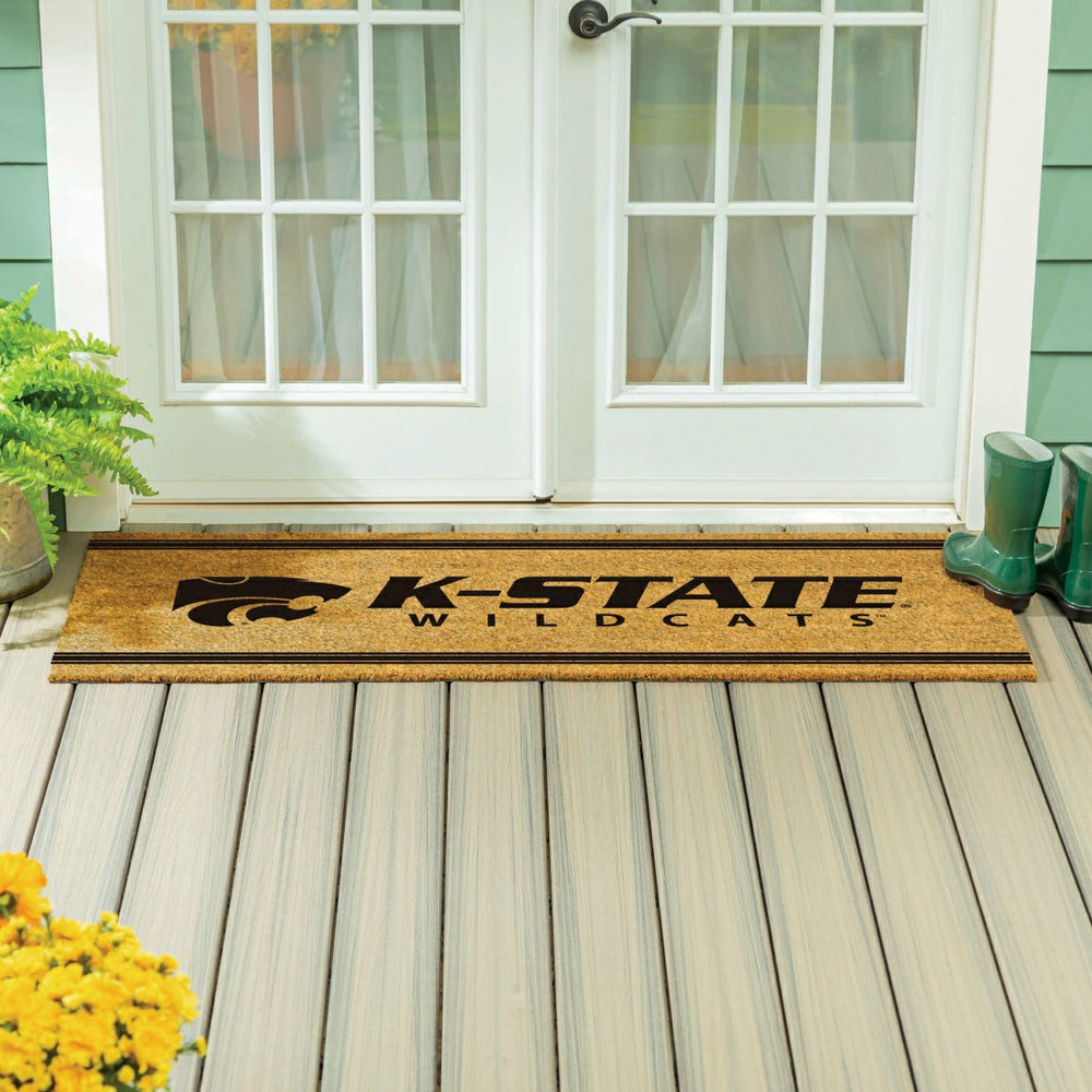 Kansas State University Extra Large One Color Coir Mat, 60"x24" - Collegiate
