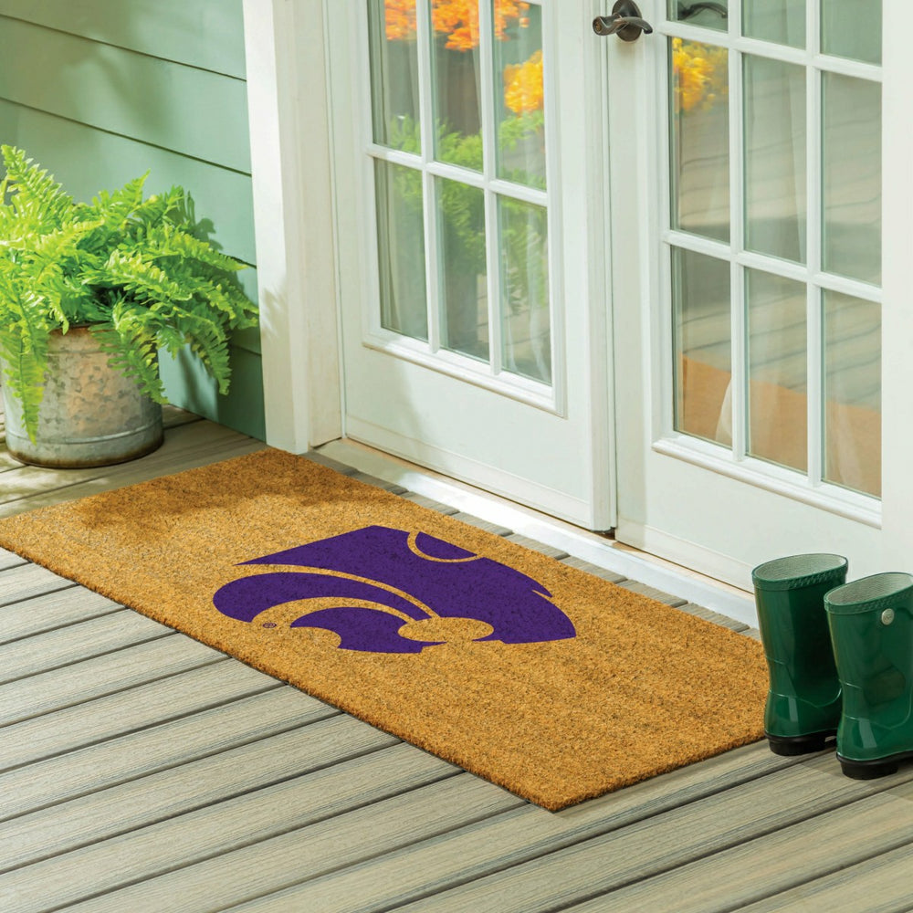 Kansas State University Extra Large Full Color Coir Mat, 60"x24" - Collegiate