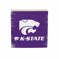 Kansas State University Plock, Down Home Fans, 6x6 - Collegiate Home