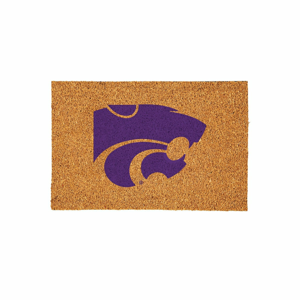 Kansas State University Large Full Color Coir Mat, 36"x24" - Collegiate