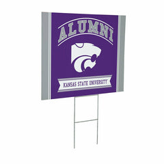Kansas State University Coroplast Yard Sign Alumni - Collegiate Home