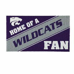Kansas State University, PVC Mat COLOR, Home of a Fan - Collegiate
