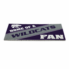 Kansas State University, PVC Mat COLOR, Home of a Fan - Collegiate