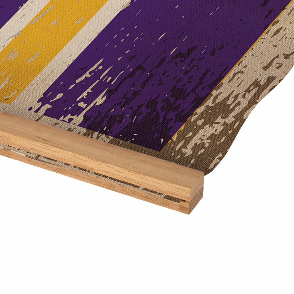Louisiana State University, Canvas Wall Tapestry, Large, 54x36 - Collegiate Home