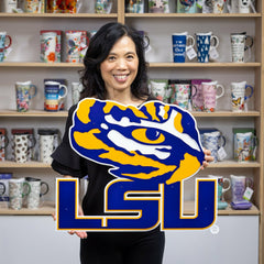 Louisiana State University Premier Metal Wall Art - Collegiate Home
