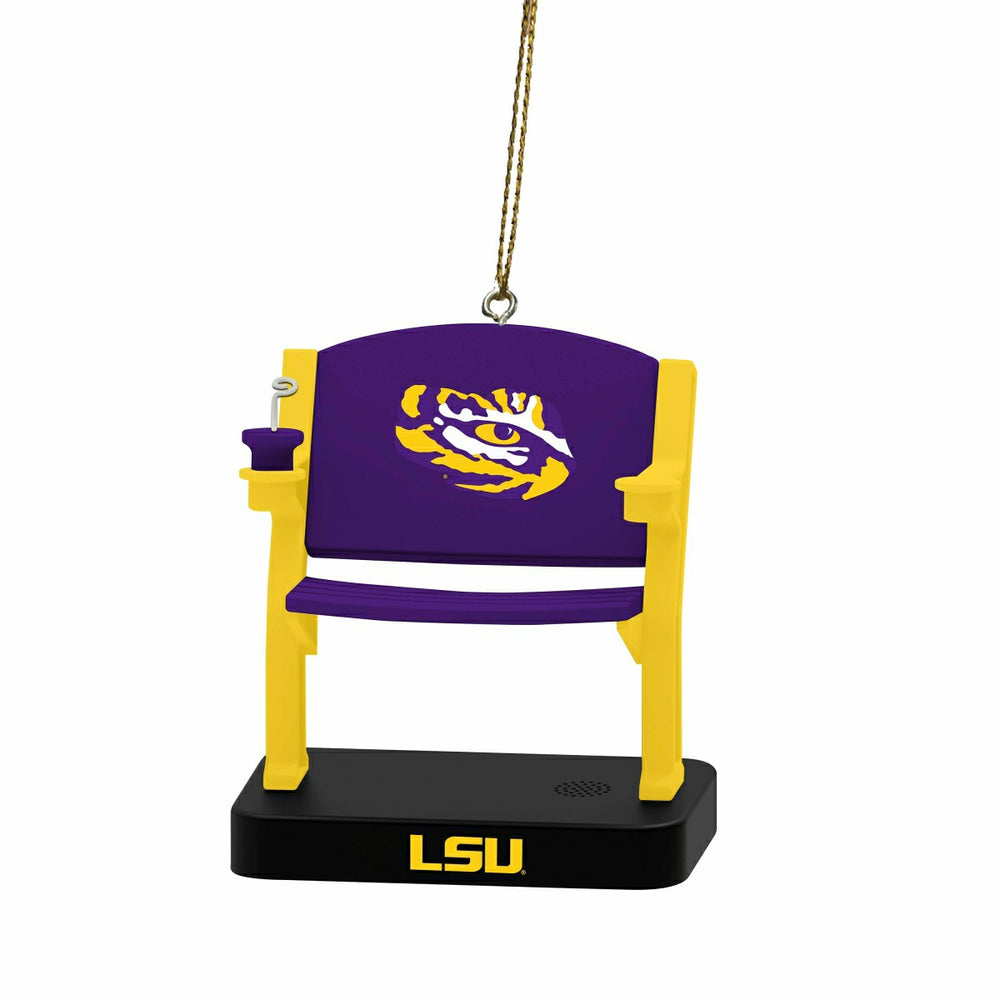 Stadium Seat Ornament, Louisiana State University - Collegiate Home